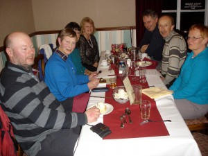 Members enjoying festive meal at the Kintore Arms, Inverurie. (2)