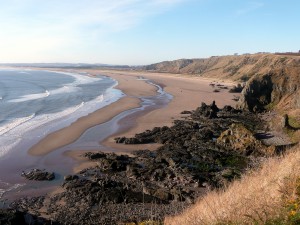St Cyrus beach